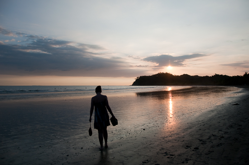 Kristi at sunset